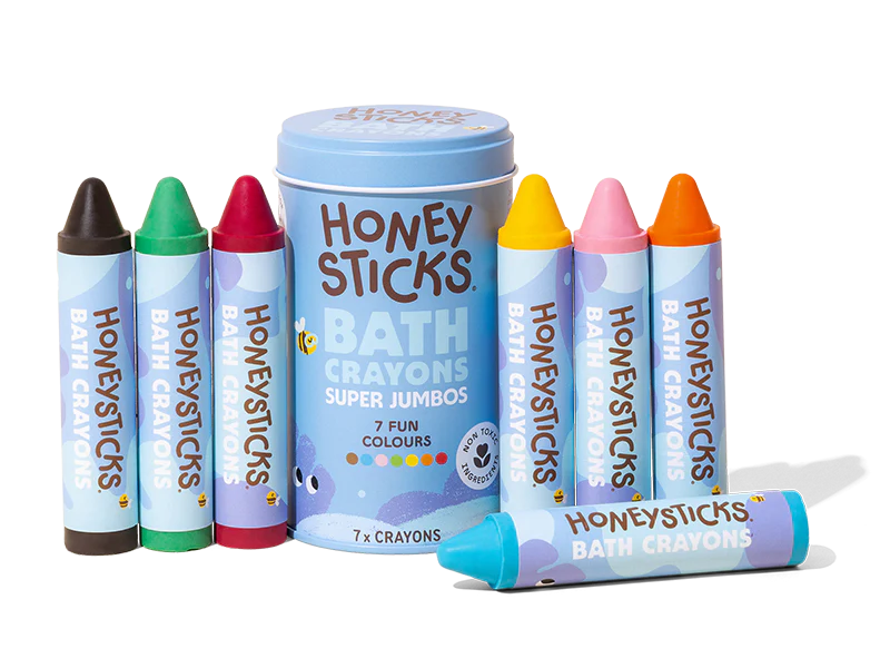 Honeysticks Bath Crayons Super Jumbos 7pk
