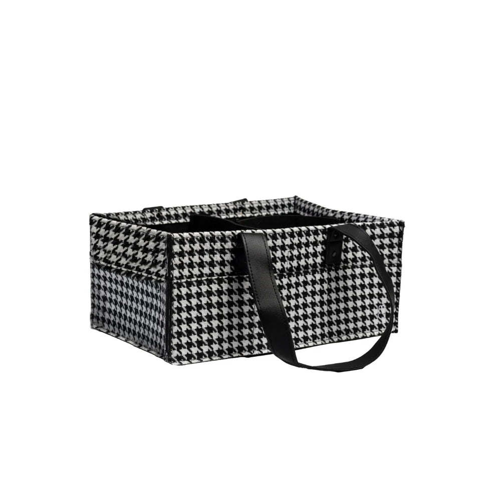 Bunnie Caddie Mini Houndstooth Black