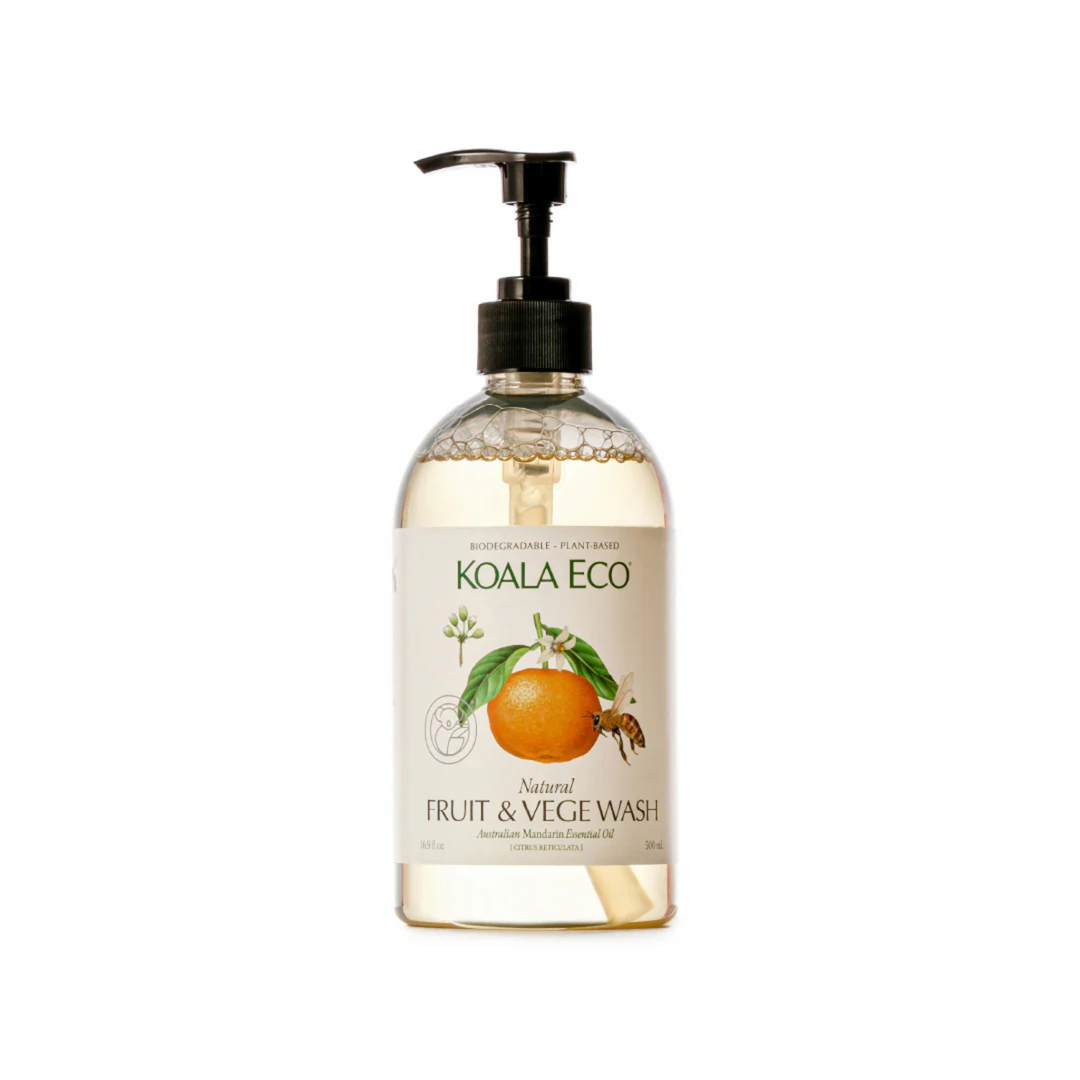 Natural Fruit And Vege Wash Mandarin 500ml