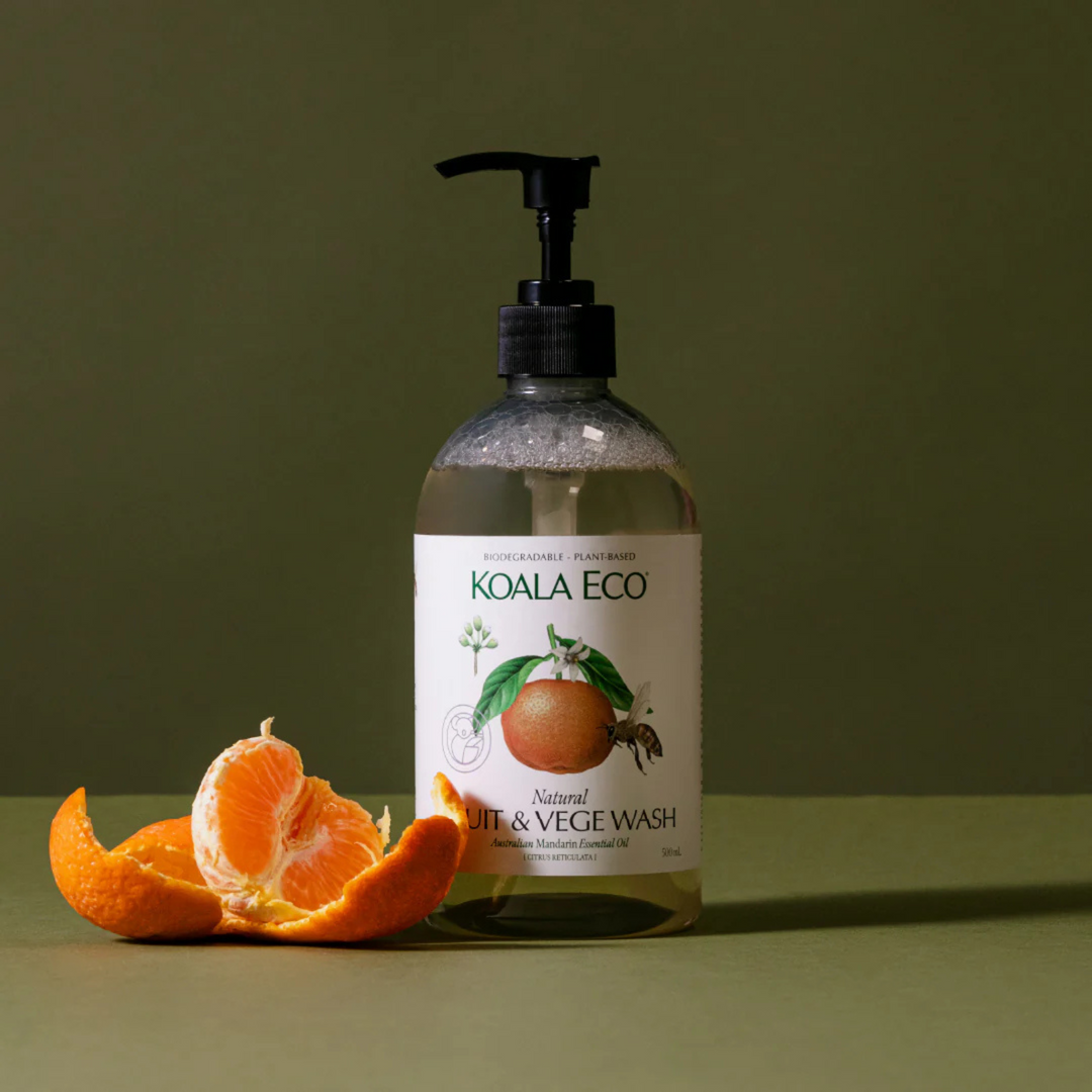 Natural Fruit And Vege Wash Mandarin 500ml