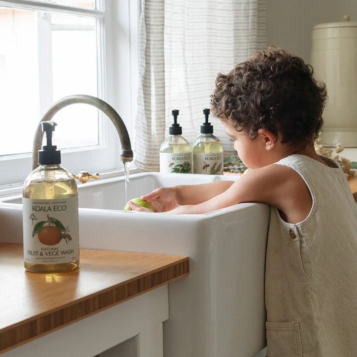 Natural Fruit And Vege Wash Mandarin 500ml