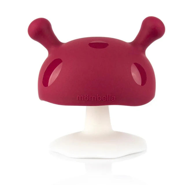 Mombella Teething Mushroom Chimney Red