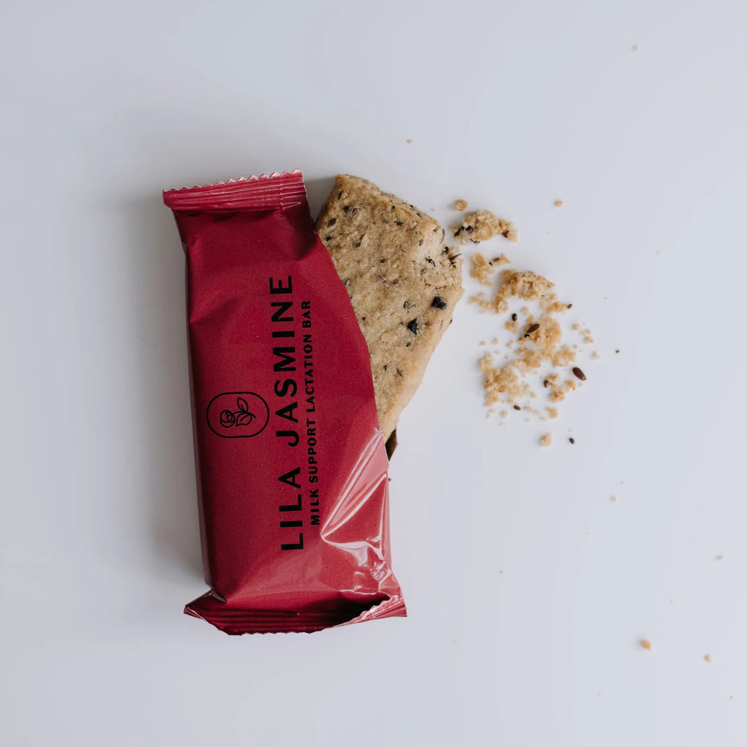 Lila Jasmine Lactation Bars Mixed Berry & White Chocolate