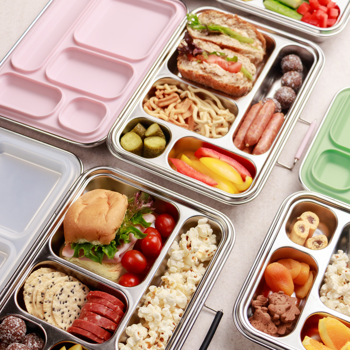 Nestling 'Colours' Stainless Steel Lunch Box