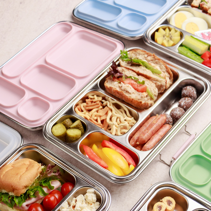 Nestling 'Colours' Stainless Steel Lunch Box