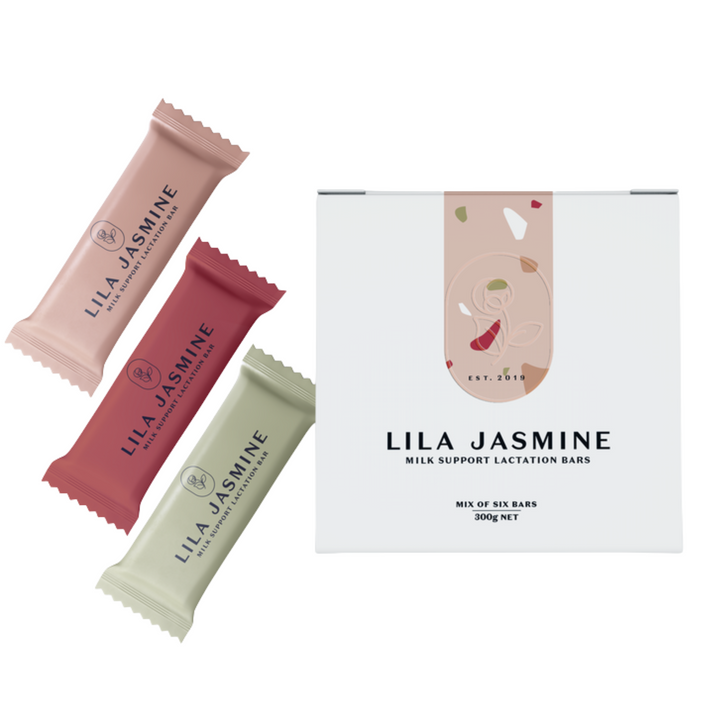 Lila Jasmine Lactation Bars Mix Of Six