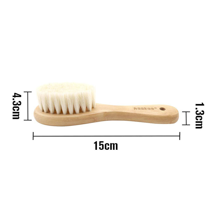 Haakaa Goats Wool Wooden Hair brush
