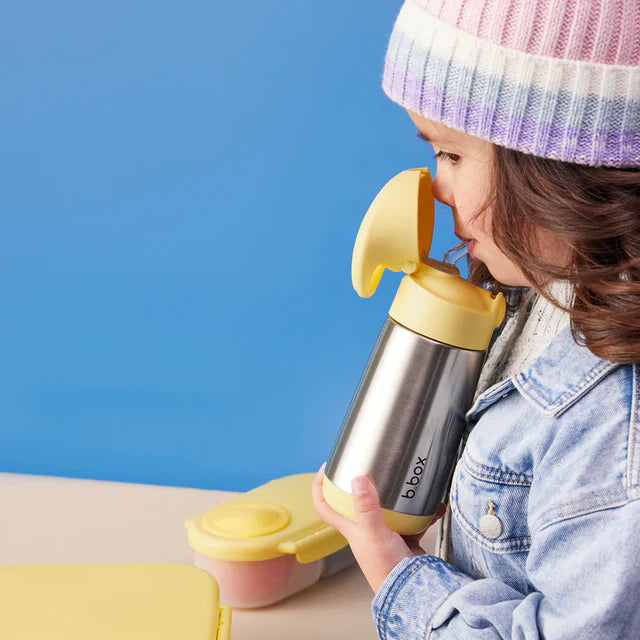 Insulated Drink Bottle 350ml Lemon Twist