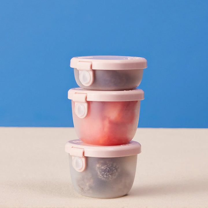 Snack Tubs 3pk Berry