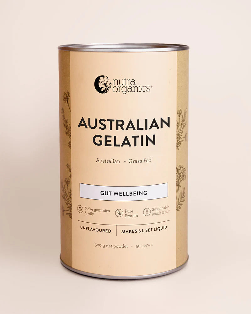 Nutra Organics Australian Gelatin 500g