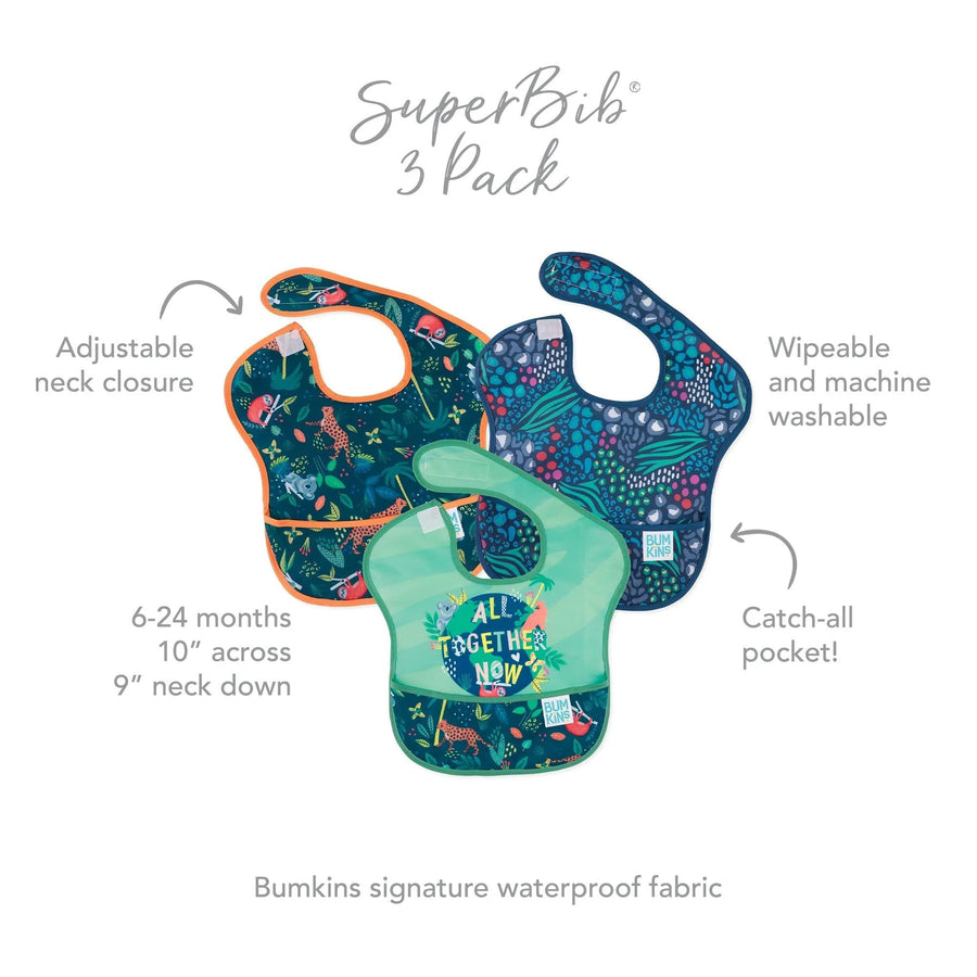 SuperBib 3pack Watercolour
