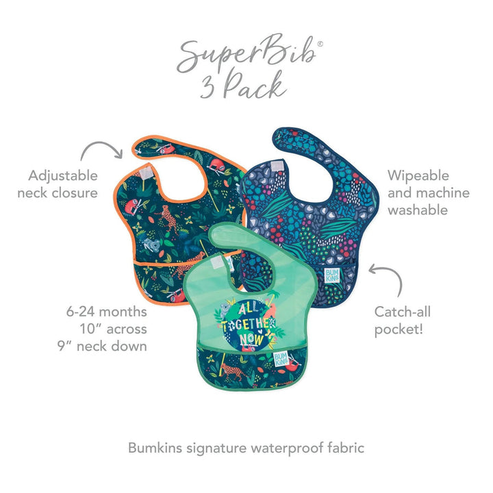 SuperBib 3pack Watercolour