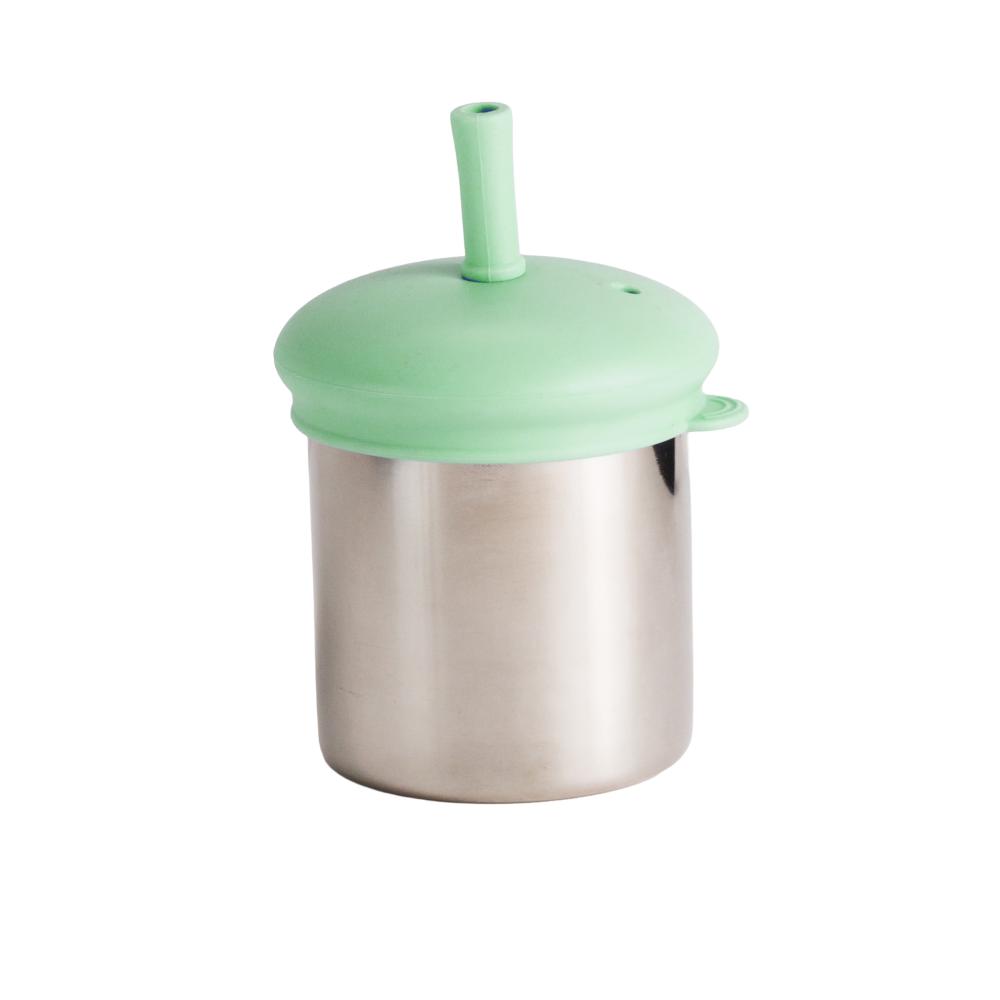 Nestling Stainless Insulated Sippy & Straw Cup