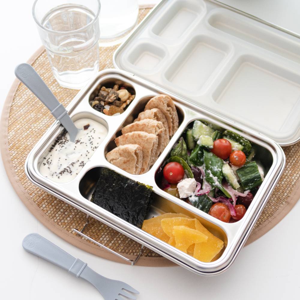 'Colours' Stainless Steel Lunch Box Lavender