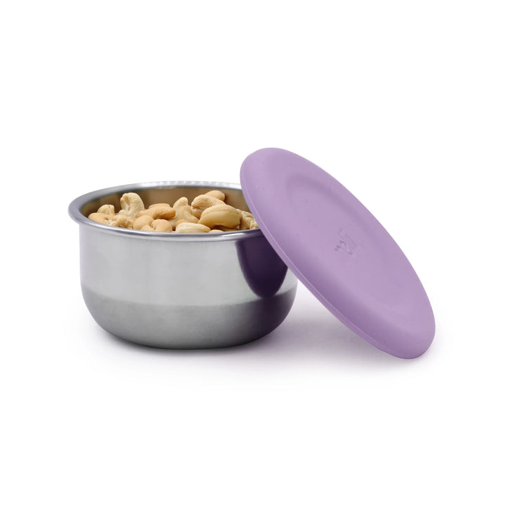 Melii Mini Stainless Steel & Silicone Containers