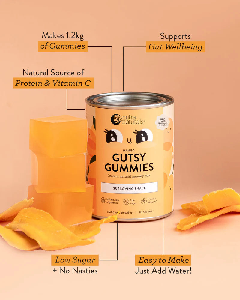 Nutra Organics Gutsy Gummies 150g