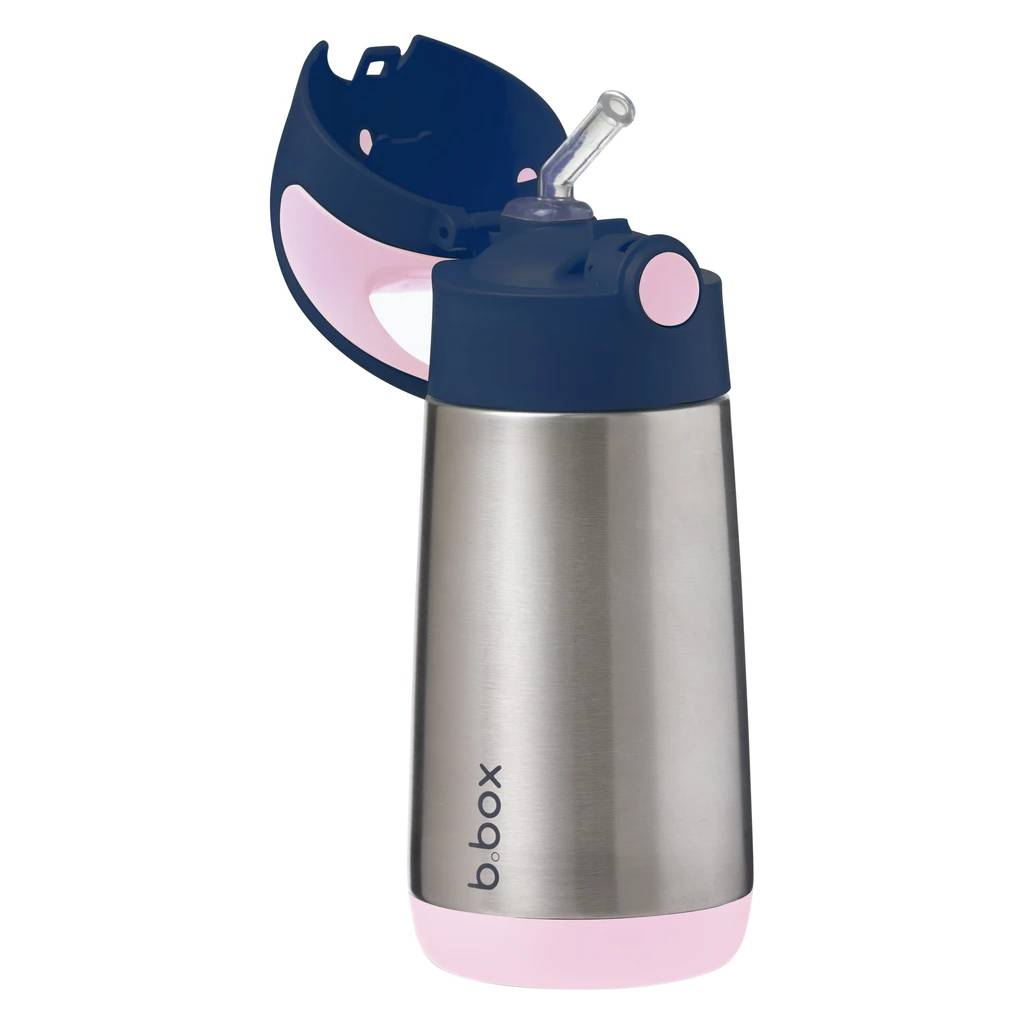 Insulated Drink Bottle 350ml Indigo Rose