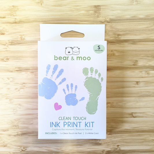 Bear & Moo Clean Touch Ink Print Kit