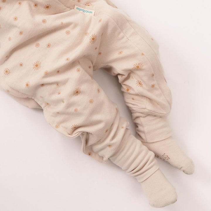 Merino & Organic Cotton Sleepy Socks Solid Dune