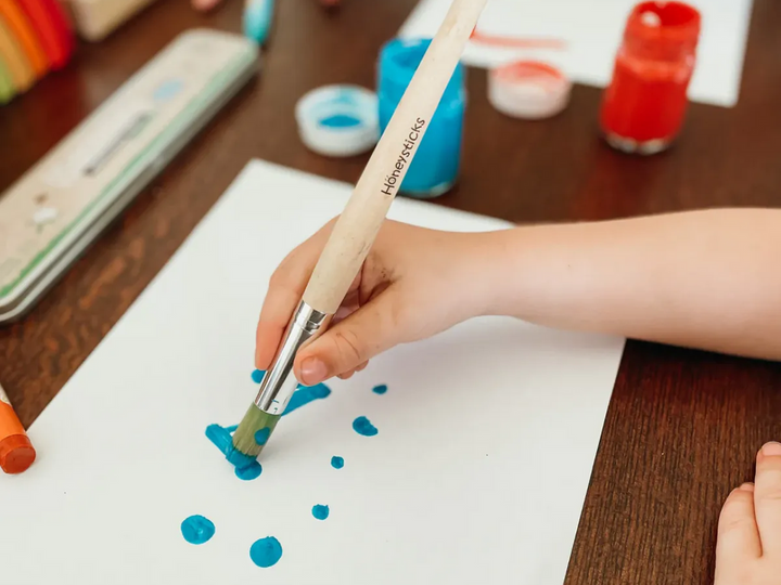 Jumbo Paint Brush Set - 3pk