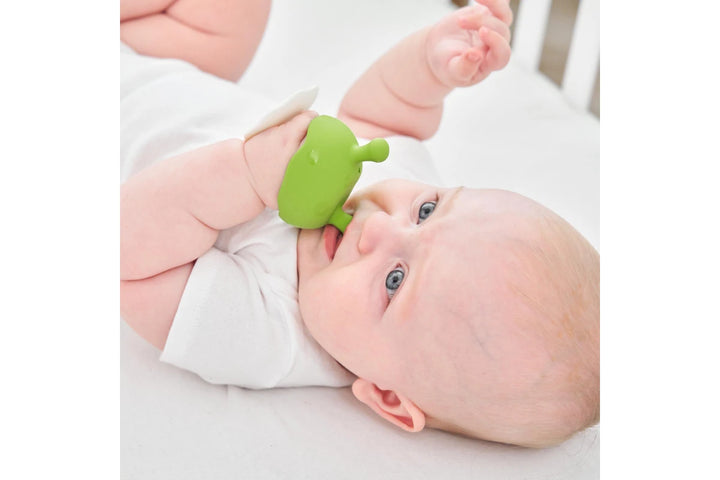 Teething Mushroom Green