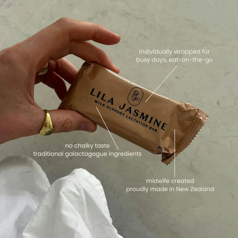 Lila Jasmine Lactation Bars Apricot & Dark Chocolate