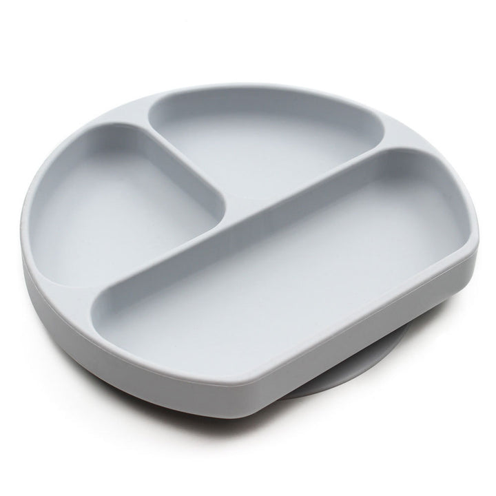 Silicone Grip Dish Grey