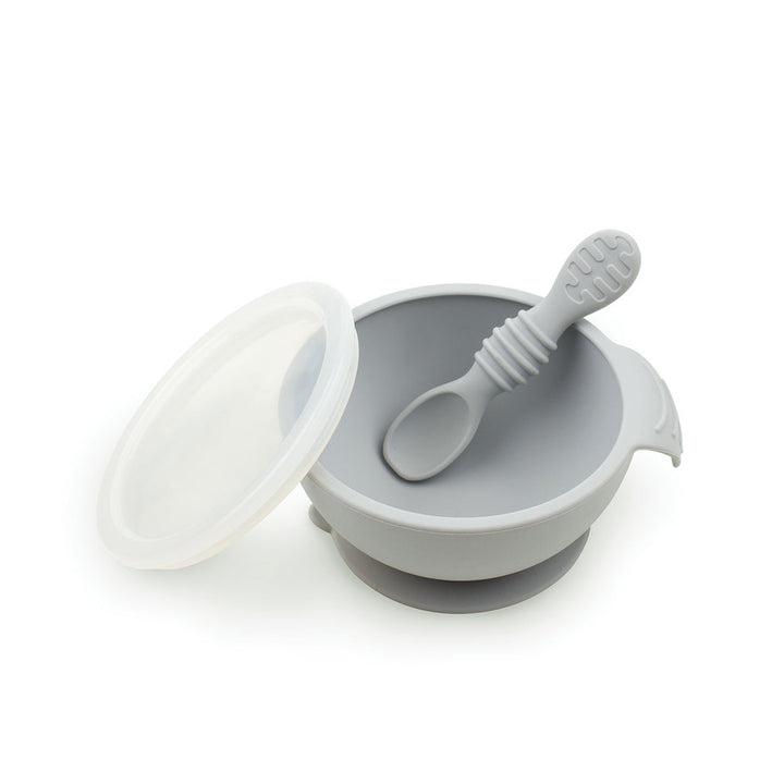 First Feeding Set Grey