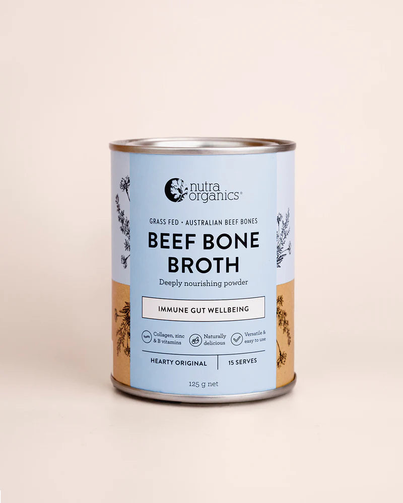 Nutra Organics Beef Bone Broth Hearty Original 125g