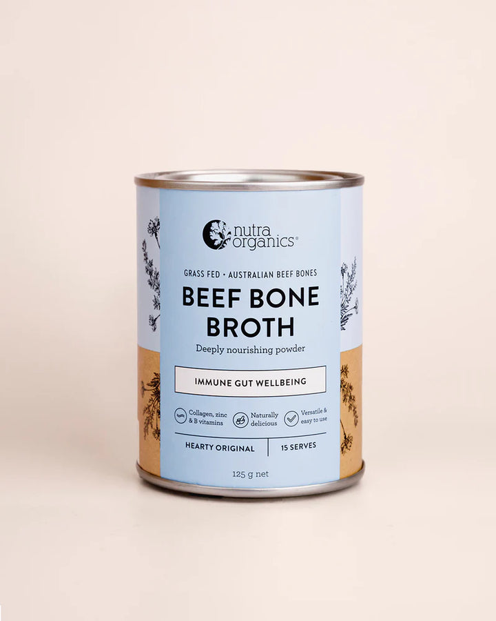Nutra Organics Beef Bone Broth Hearty Original 125g