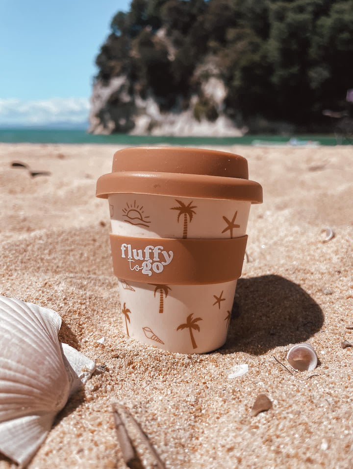 Reusable Fluffy Cup 120ml Palm Tree Vibes