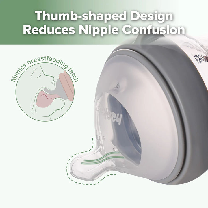 Haakaa Gen 3 Glass Baby Bottle 180ml