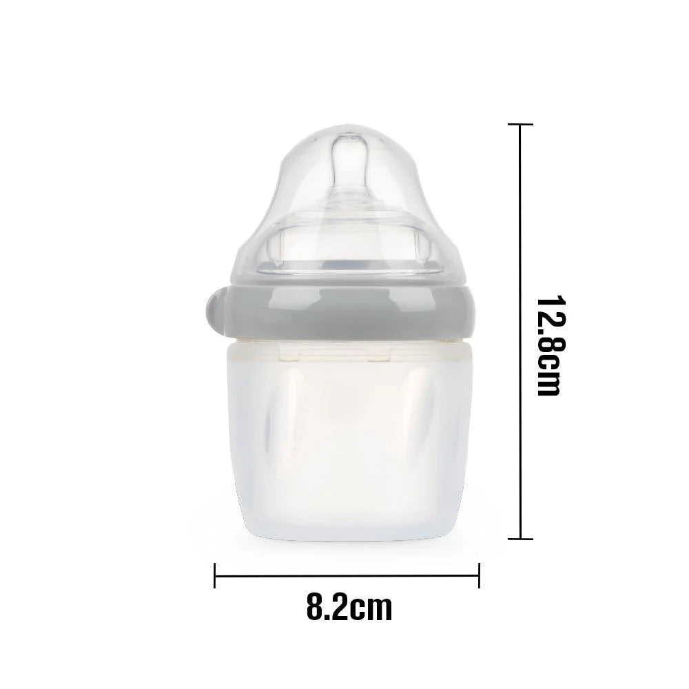 Gen 3 Silicone Baby Bottle 160ml Grey