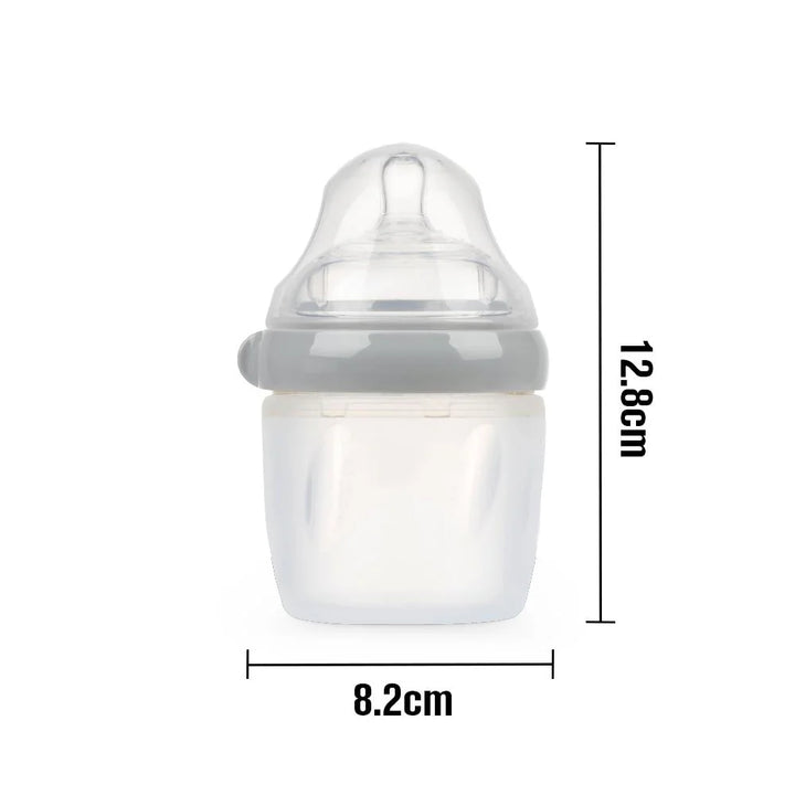 Gen 3 Silicone Baby Bottle 160ml Grey