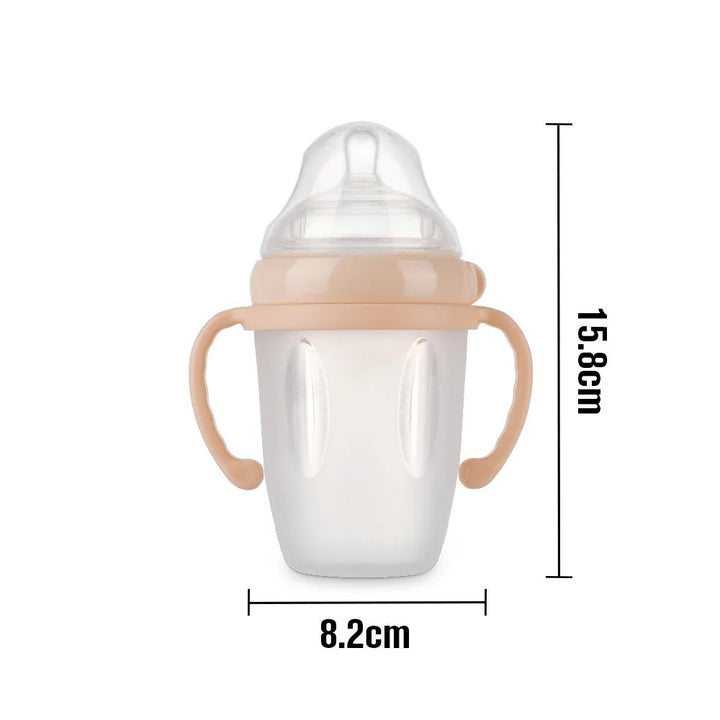 Gen 3 Silicone Baby Bottle 250ml Grey