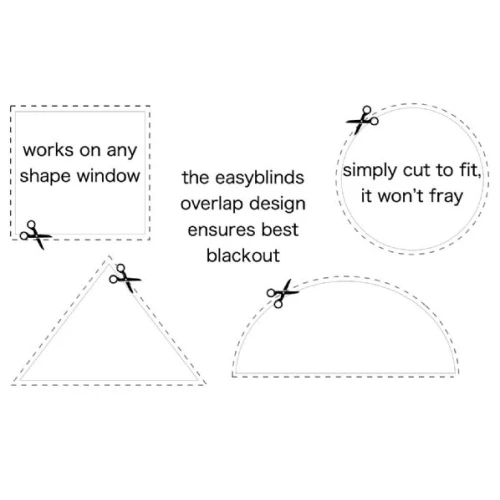 Easy Night Blackout Blind Large