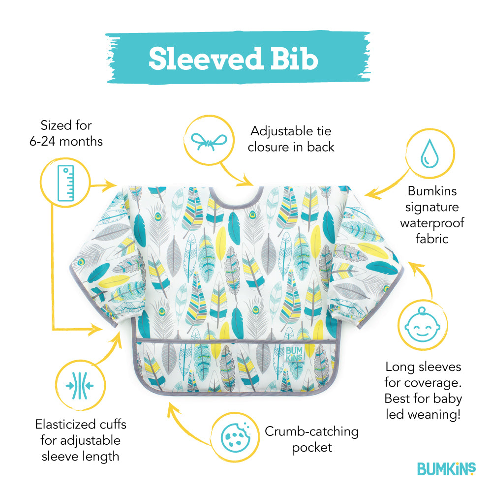 Waterproof Sleeved Bib Waterclour