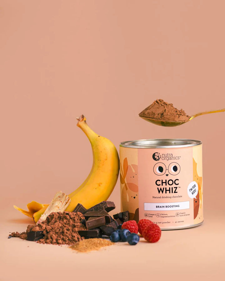 Nutra Organics Choc Whiz For Kids 125g