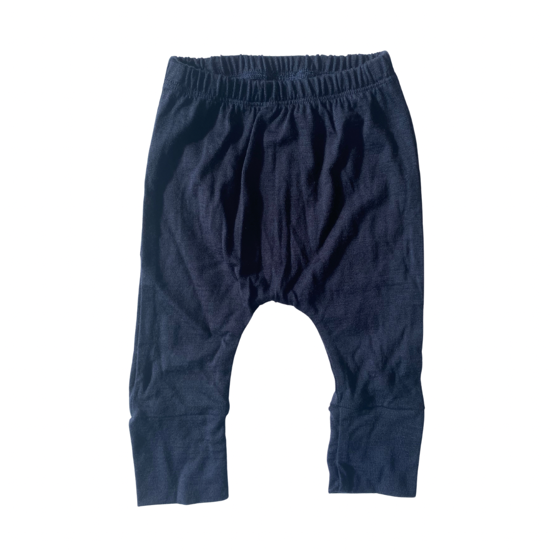 Merino Baby Leggings Navy