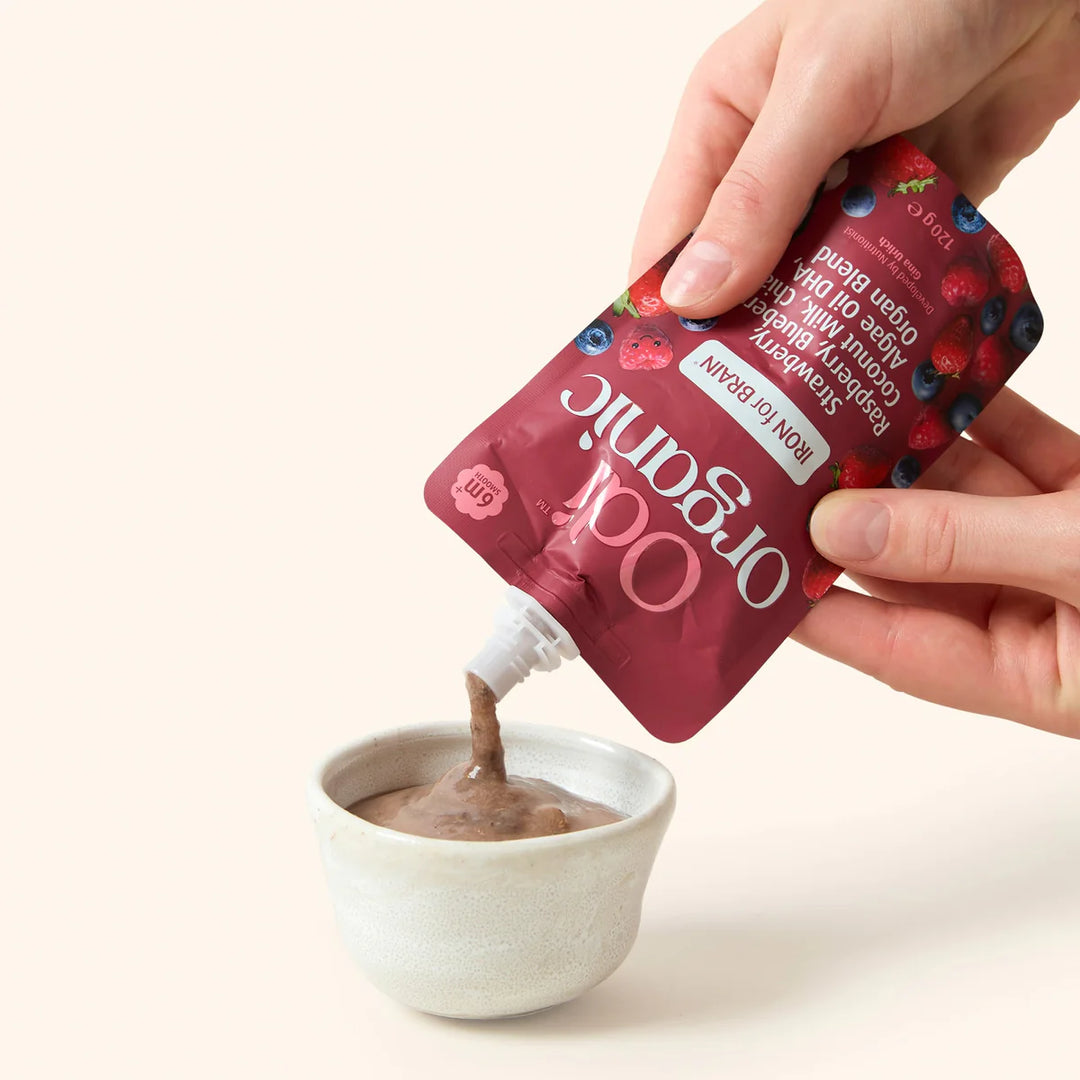 Odi Organic Berry And Coconut Puree Pouch