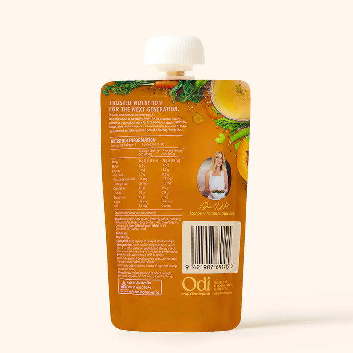Odi Organic Chicken And Vegetable Puree Pouch
