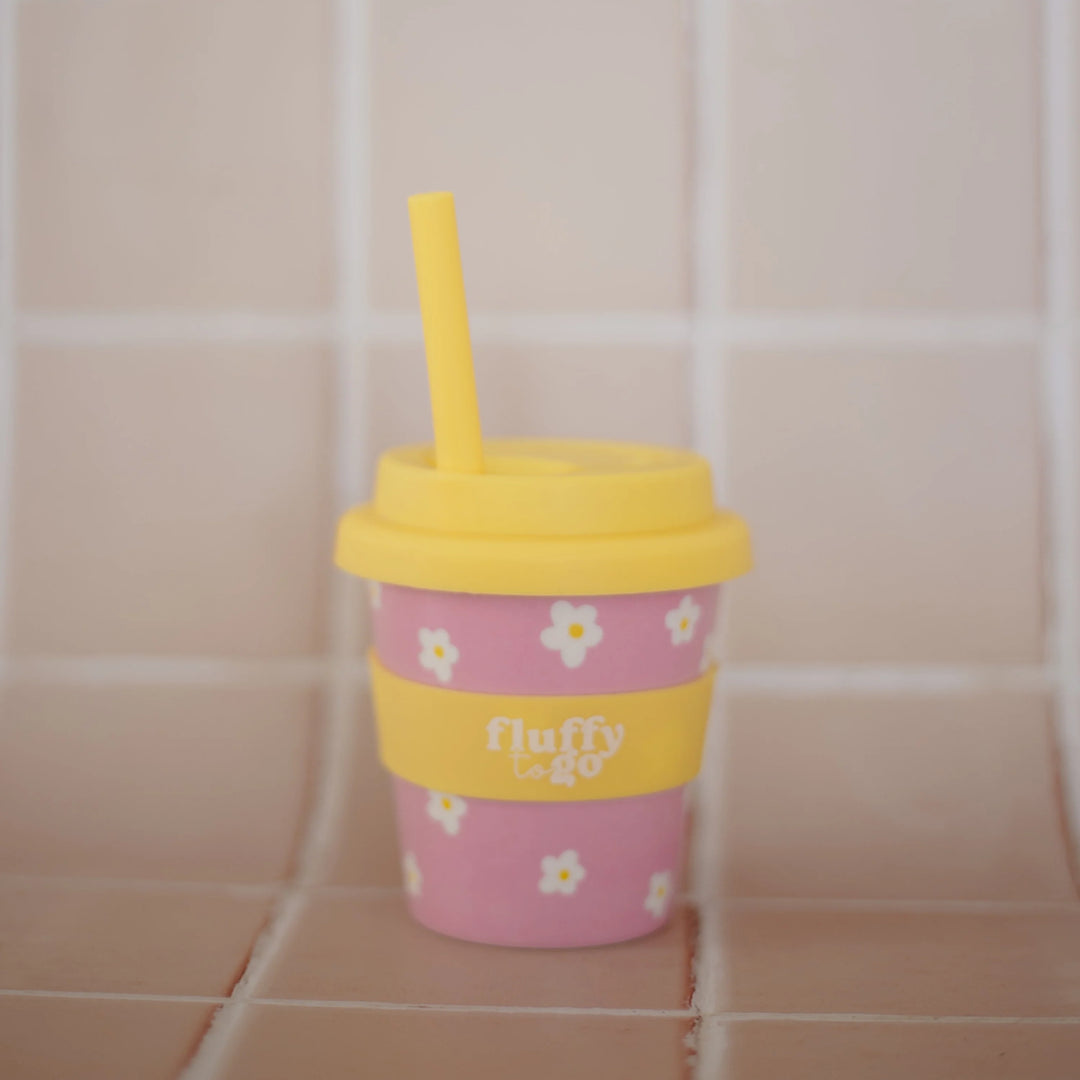Reusable Fluffy Cup 120ml Classic Daisy
