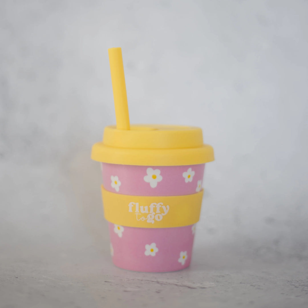 Reusable Fluffy Cup 120ml Classic Daisy