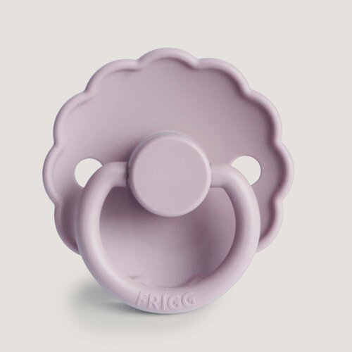 Daisy Silicone Pacifier 2pk Soft Lilac/Pale Daffodil