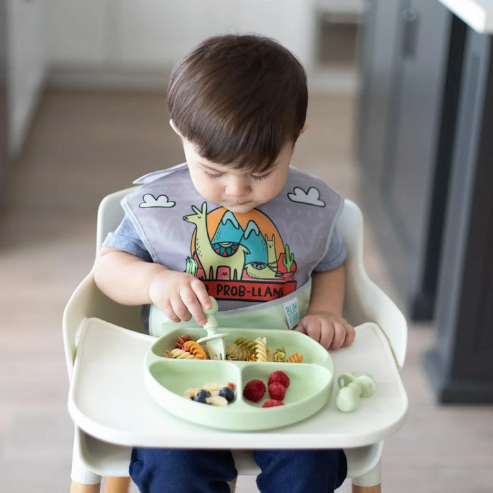 Silicone Grip Dish Sage