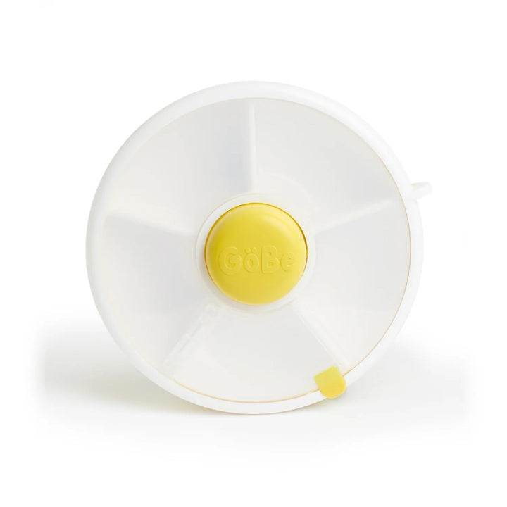 Go Be Small Snack Spinner Lemon Yellow