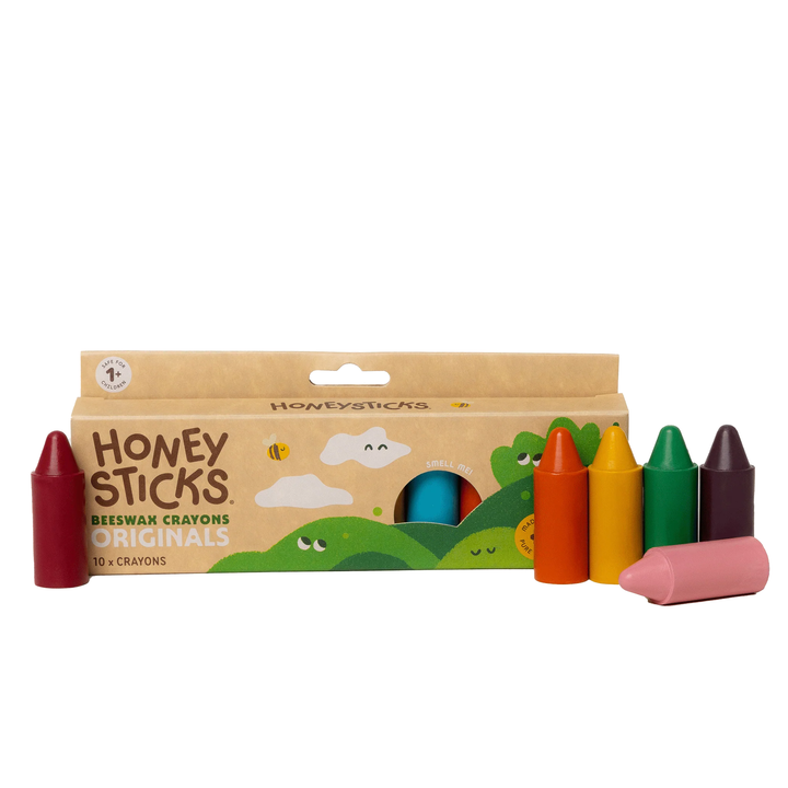 Honeysticks Beeswax Crayons Originals 10pk