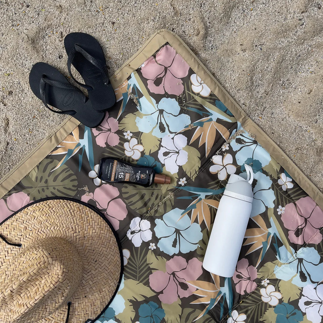 Outdoor Blanket 5x7 Hibiscus