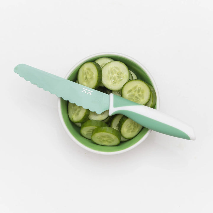 Kiddikutter Child Safe Knife Sea Green