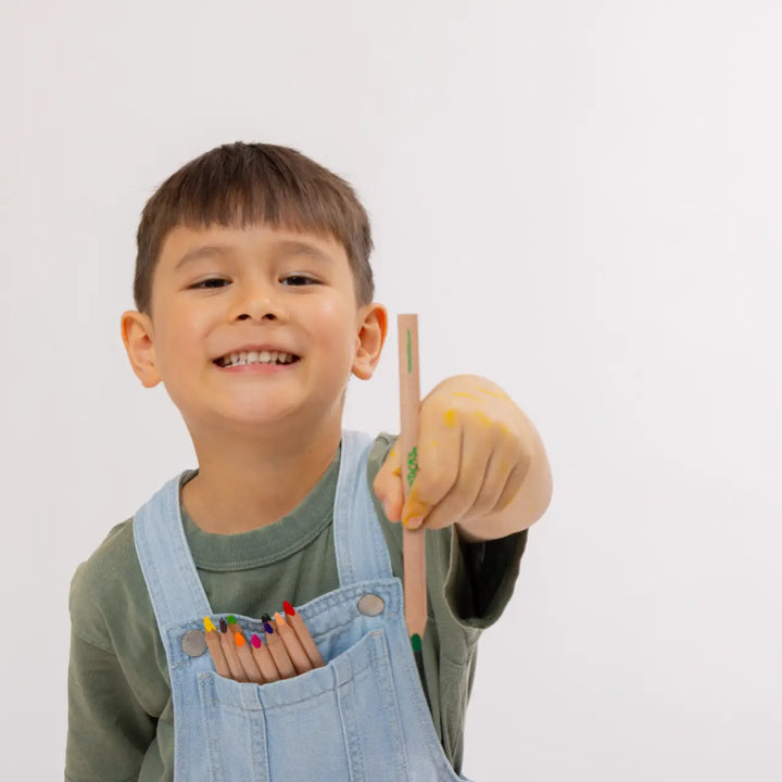 Honeysticks Magic 3-in-1 Beeswax Pencils Jumbo Triangles 10pk